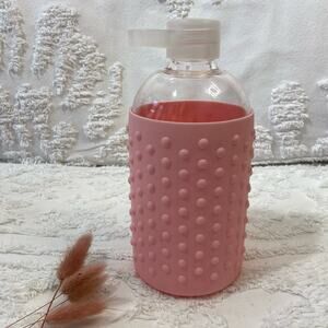 GLASS WATER BOTTLE Silicone Sleeve 32oz On-the-Go Barbie Feminine Sporty Classic